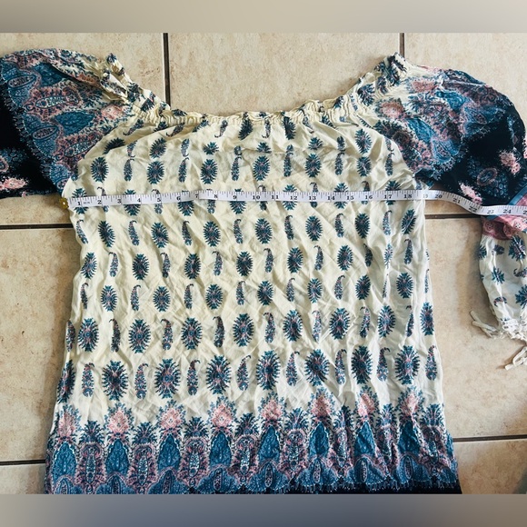 Kori America Bohemian boho Tassel colorful print
Mykonos Summer dress sz S - Picture 4 of 7